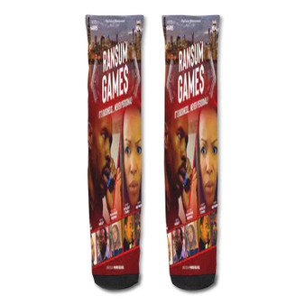 Pastele Wood Harris Movies And Tv Shows Custom Personalized Sublimation Printed Socks Polyester Acrylic Nylon Spandex