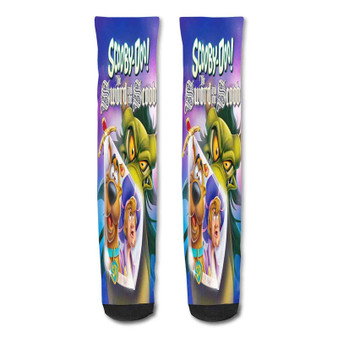 Pastele Scooby Doo Custom Personalized Sublimation Printed Socks Polyester Acrylic Nylon Spandex