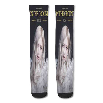 Pastele Ingrid Michaelson Hell No Tour Custom Personalized Sublimation Printed Socks Polyester Acrylic Nylon Spandex
