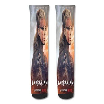 Pastele Top 10 Tv Shows 2019 Custom Personalized Sublimation Printed Socks Polyester Acrylic Nylon Spandex