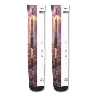 Pastele Challenge Movie Custom Personalized Sublimation Printed Socks Polyester Acrylic Nylon Spandex