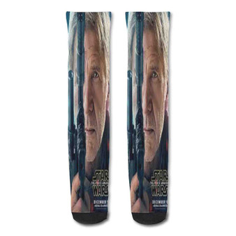 Pastele Han Solo Star Wars The Force Awakens Custom Personalized Sublimation Printed Socks Polyester Acrylic Nylon Spandex
