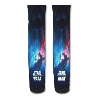 Pastele Luke Skywalker Star Wars The Force Awakens Custom Personalized Sublimation Printed Socks Polyester Acrylic Nylon Spandex