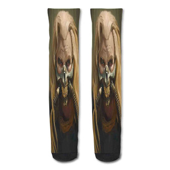 Pastele Mad Max Fury Road Face Mask Custom Personalized Sublimation Printed Socks Polyester Acrylic Nylon Spandex