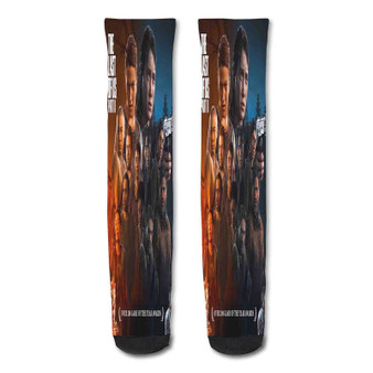 Pastele The Last Of Us Remastered Ellie And Joel Custom Personalized Sublimation Printed Socks Polyester Acrylic Nylon Spandex