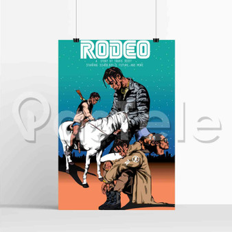 Travis Scott Rodeo Silk Poster Hanging Print Wall Decor 20 x 13 Inch 24 x 36 Inch
