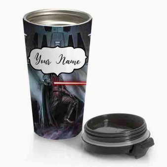 Pastele New Darth Vader Star Wars Custom Personalized Name Stainless Steel Travel Mug