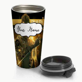 Pastele New Deus Ex Mankind Divided Human Revolution Custom Personalized Name Steinless Steel Travel Mug