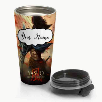 Pastele New League of Legends Yasuo Character Custom Personalized Name Stainless Steel Travel Mug