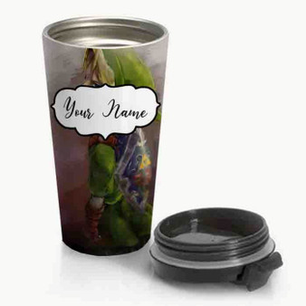 Pastele New Legend of Zelda Link Custom Personalized Name Steinless Steel Travel Mug