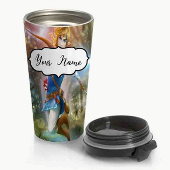 Pastele New Link The Legend of Zelda Wii U Arrow Custom Personalized Name Steinless Steel Travel Mug