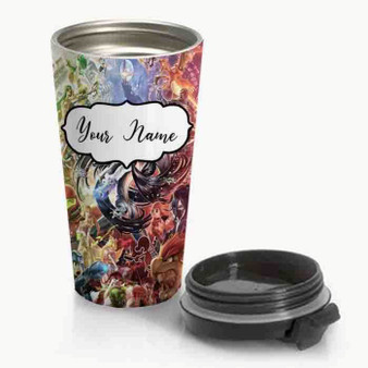 Pastele New Super Smash Bros 4 Bayonetta Custom Personalized Name Steinless Steel Travel Mug