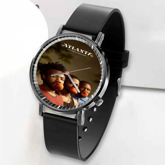 Pastele New Atlanta TV Series Custom Unisex Black Quartz Watch Premium Gift Box Watches