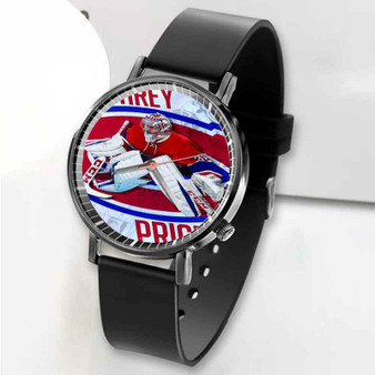 Pastele New Carey Price Montreal Canadiens NHL Custom Unisex Black Quartz Watch Premium Gift Box Watches