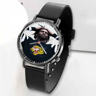 Pastele New Chief Keef Rapper Custom Unisex Black Quartz Watch Premium Gift Box Watches
