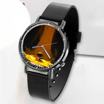 Pastele New Frisk Undertale Custom Unisex Black Quartz Watch Premium Gift Box Watches