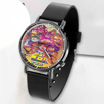 Pastele New OK K O Let s Be Heroes Custom Unisex Black Quartz Watch Premium Gift Box Watches