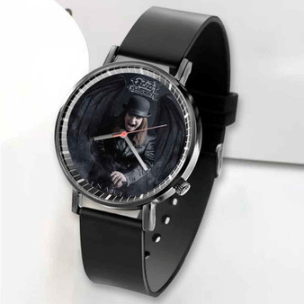 Pastele New Ozzy Osbourne feat Elton John Ordinary Man Custom Unisex Black Quartz Watch Premium Gift Box Watches