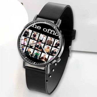 Pastele New The Office TV Series Custom Unisex Black Quartz Watch Premium Gift Box Watches