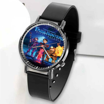 Pastele New Trollhunters Tales of Arcadia Custom Unisex Black Quartz Watch Premium Gift Box Watches