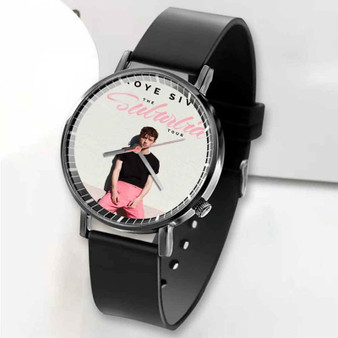 Pastele New Troye Sivan Suburbia Tour Custom Unisex Black Quartz Watch Premium Gift Box Watches