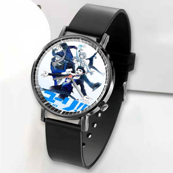 Pastele New Yuri On Ice Anime Custom Unisex Black Quartz Watch Premium Gift Box Watches