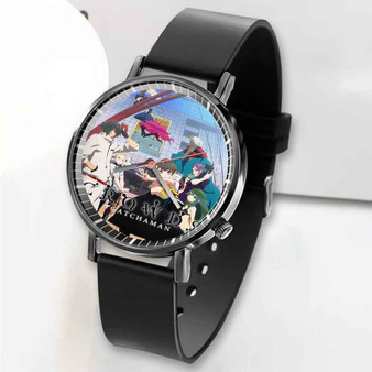 Pastele New Gatchaman Crowds Custom Unisex Black Quartz Watch Premium Gift Box Watches