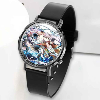 Pastele New Guilty Crown Custom Unisex Black Quartz Watch Premium Gift Box Watches