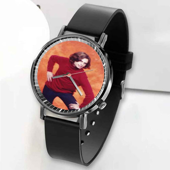 Pastele New Matthew Gray Gubler Custom Unisex Black Quartz Watch Premium Gift Box Watches