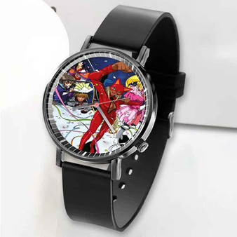 Pastele New Outlaw Star Custom Unisex Black Quartz Watch Premium Gift Box Watches