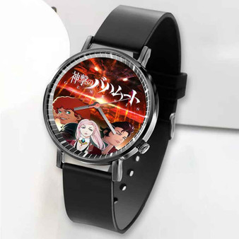 Pastele New Rage of Bahamut Genesis Custom Unisex Black Quartz Watch Premium Gift Box Watches