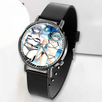 Pastele New Rosario Vampire Custom Unisex Black Quartz Watch Premium Gift Box Watches