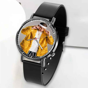 Pastele New Bad Bunny Custom Unisex Black Quartz Watch Premium Gift Box Watches