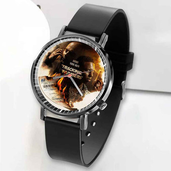 Pastele New Berner Young Dolph Knuckles ft Gucci Mane Custom Unisex Black Quartz Watch Premium Gift Box Watches