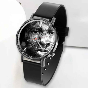 Pastele New Juice Yo Gotti Custom Unisex Black Quartz Watch Premium Gift Box Watches