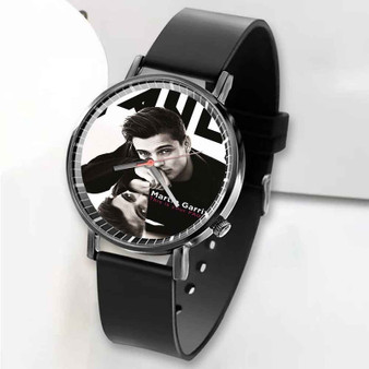 Pastele New Martin Garrix Fault Custom Unisex Black Quartz Watch Premium Gift Box Watches