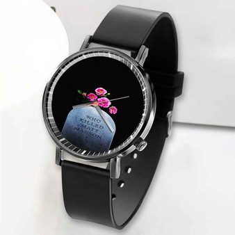Pastele New Matt Maeson Custom Unisex Black Quartz Watch Premium Gift Box Watches