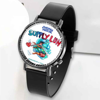 Pastele New Supply Luh Childish Major Custom Unisex Black Quartz Watch Premium Gift Box Watches