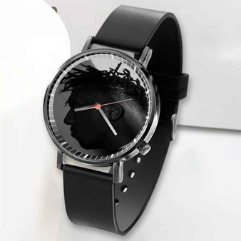 Pastele New Whatchu Mean Lecrae Feat Aha Gazelle Custom Unisex Black Quartz Watch Premium Gift Box Watches