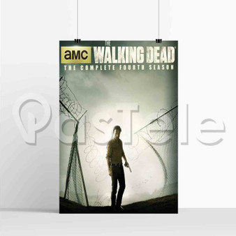 The Walking Dead Rick Grimes Silk Poster Custom Printed Wall Decor 20 x 13 Inch 24 x 36 Inch