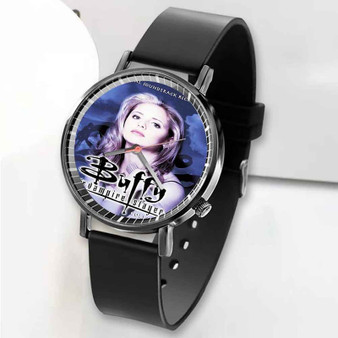 Pastele New Buffy the Vampire Slayer Custom Unisex Black Quartz Watch Premium Gift Box Watches