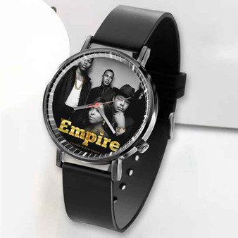 Pastele New Empire Custom Unisex Black Quartz Watch Premium Gift Box Watches