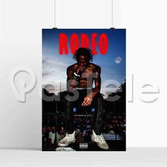 Travis Scott Rodeo Silk Poster Custom Printed Wall Decor 20 x 13 Inch 24 x 36 Inch