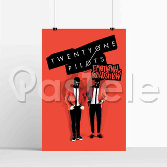 Twenty One Pilots Emotional Roadshow Silk Poster Custom Printed Wall Decor 20 x 13 Inch 24 x 36 Inch