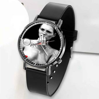 Pastele New Kate Moss Calvin Klein Custom Unisex Black Quartz Watch Premium Gift Box Watches