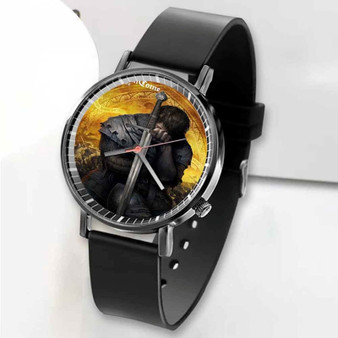Pastele New Kingdom Come Deliverance Custom Unisex Black Quartz Watch Premium Gift Box Watches