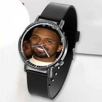 Pastele New Mike Epps Custom Unisex Black Quartz Watch Premium Gift Box Watches