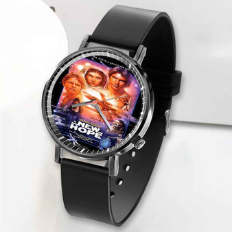 Pastele New Star Wars A New Hope Custom Unisex Black Quartz Watch Premium Gift Box Watches