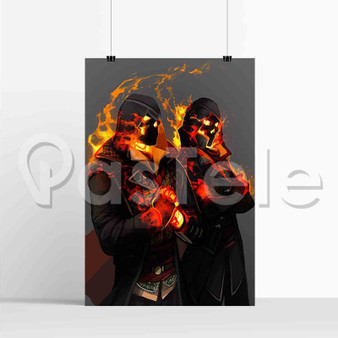 Assassins Creed Syndicate The Frye Twins New Custom Silk Poster Print Wall Decor 20 x 13 Inch 24 x 36 Inch
