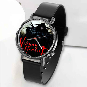 Pastele New Vampire Hunter Custom Unisex Black Quartz Watch Premium Gift Box Watches